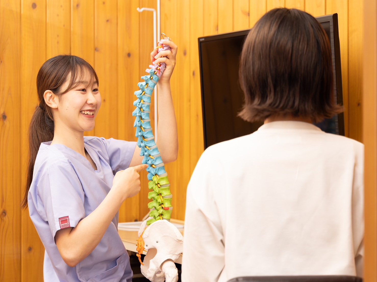 刺激の少ない施術方法